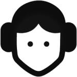 Stickify Leia hercegnő Autómatrica