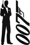 Stickify James Bond 007 "1" Autómatrica