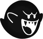 Stickify Támadó szellem Super Mario matrica