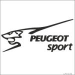 Stickify Peugeot matrica Sport felirat