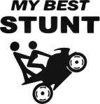 Stickify My Best Stunt matrica