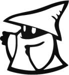 Stickify Final Fantasy fekete mágus matrica