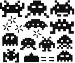 Stickify Alien Space Invaders szett matrica