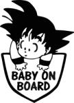 Stickify Son goku Baby on board matrica