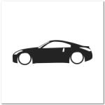 Stickify Nissan matrica 350Z