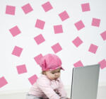 Stickify Négyzet szett gyerekszoba matrica 20 db