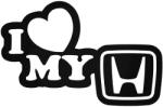 Stickify I love My Honda matrica