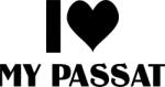 Stickify I Love my PASSAT matrica