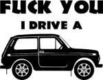 Stickify Fck You i Drive a Lada matrica 1