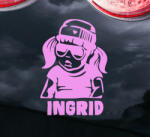 Stickify Egyedi neves kislány matrica