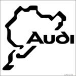 Stickify AUDI matrica Nürburgring