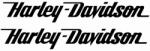 Stickify Harley-Davidson dupla felirat matrica