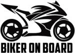 Stickify Biker on Board "1" matrica