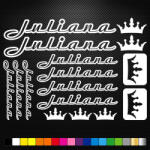 Stickify Juliana BMX matrica készlet