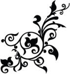 Stickify Kanyargó virág matrica