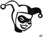 Stickify Harley Quinn Batman Autómatrica