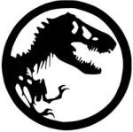 Stickify Jurassic Park logó "1" Autómatrica