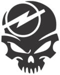 Stickify Opel halálfejes matrica