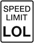 Stickify Speedlimit LOL tuning felirat