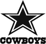 Stickify Cowboys csillag Autómatrica