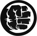 Stickify Hihetetlen Hulk ököl Autómatrica