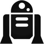 Stickify R2-D2 robot Autómatrica