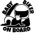 Stickify Baby Biker on Board matrica