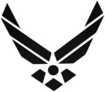 Stickify Airforce logó "2" Autómatrica