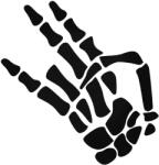 Stickify Shocker csont kéz - Autómatrica