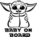Stickify Grogu Baby on Board