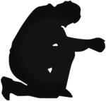 Stickify Imádkozó ember Autómatrica