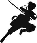 Stickify Naruto Sasuke Uchiha Autómatrica