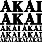 Stickify AKAI szponzor matrica szett