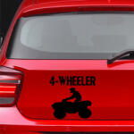 Stickify 4-WHEELER - Szélvédő matrica