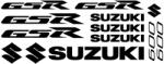 Stickify Suzuki GSR 600 "1" matrica szett