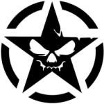 Stickify Koponya matrica "1