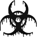 Stickify Folyós Biohazard matrica