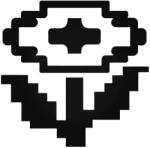 Stickify Super Mario 8-bit virág matrica