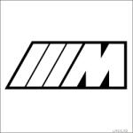 Stickify BMW M Logó matrica 2