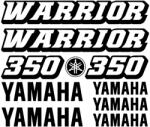 Stickify Yamaha Warrior 350 matrica szett