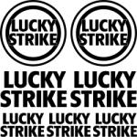 Stickify Lucky Strike szponzor matrica szett