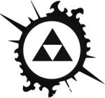 Stickify Zeldra triforce matrica