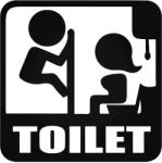 Stickify Toilet vicces Autómatrica