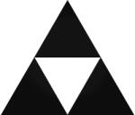 Stickify Zelda triforce "1" matrica