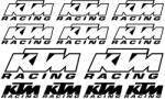 Stickify KTM Racing logók matrica szett