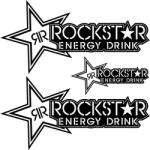 Stickify Rockstar Energy szponzor matrica szett