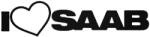 Stickify I Love SAAB matrica