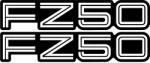 Stickify Suzuki FZ50 matrica készlet