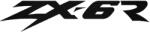 Stickify Kawasaki ZX-6R felirat matrica