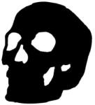 Stickify Koponya sziluett